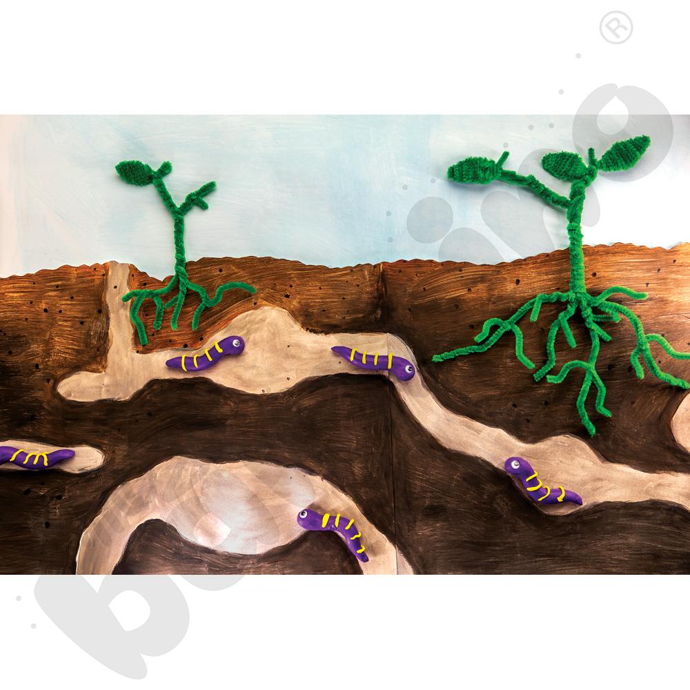 Druciki kreatywne 0,4 x 30, 100 szt. - zielone