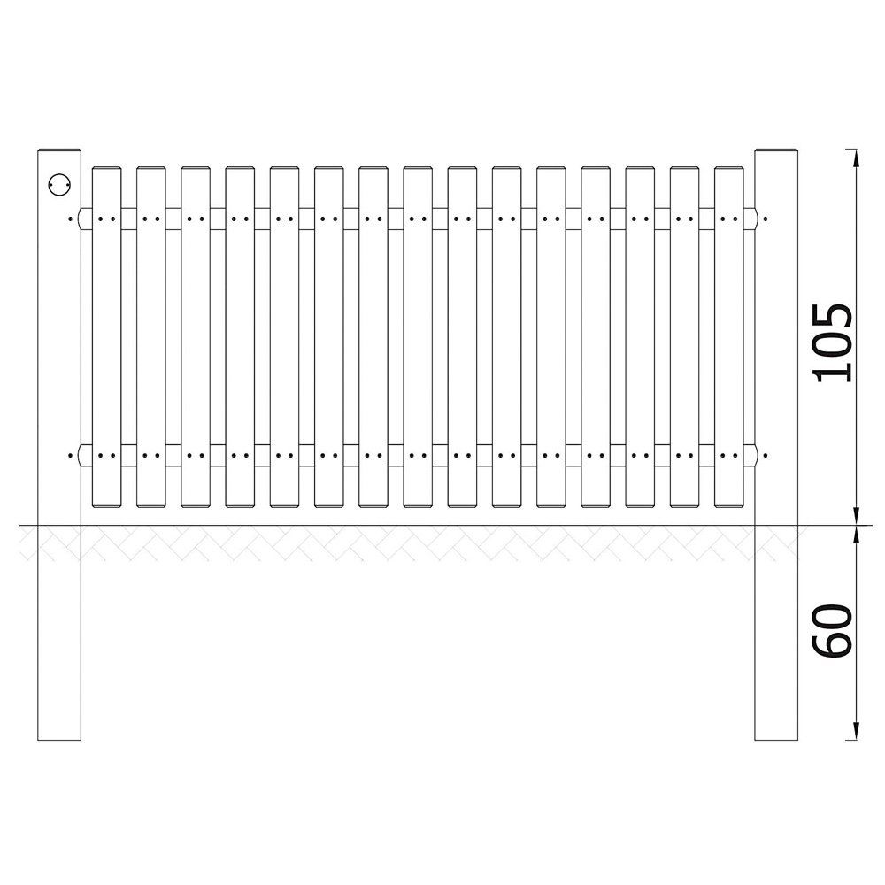 Vertikálny plot