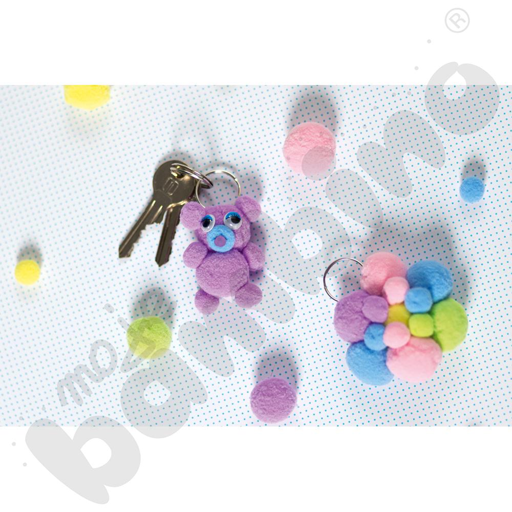 Pompony pastelowe, 200 szt.