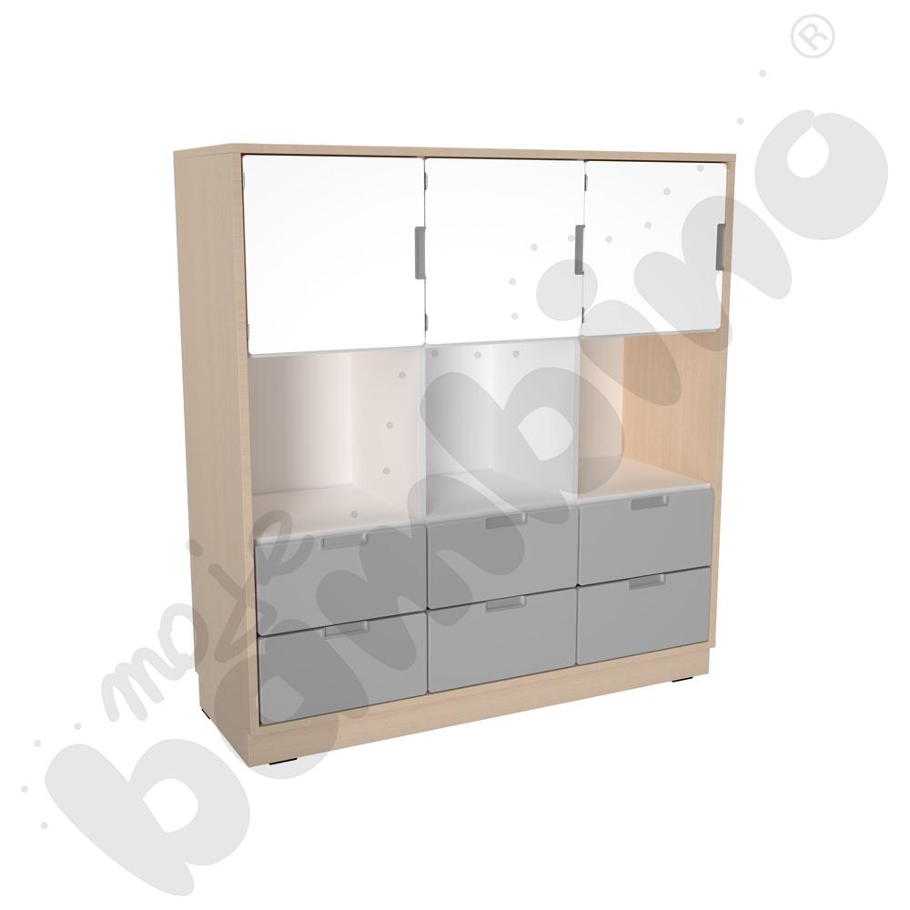 Quadro - zestaw 231, skrzynia klon jasny