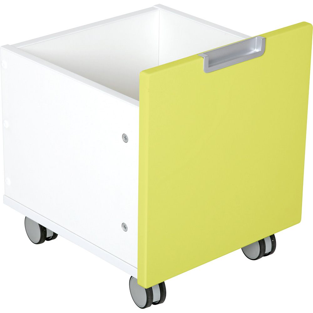 Quadro - úložný box, malý, limetkový