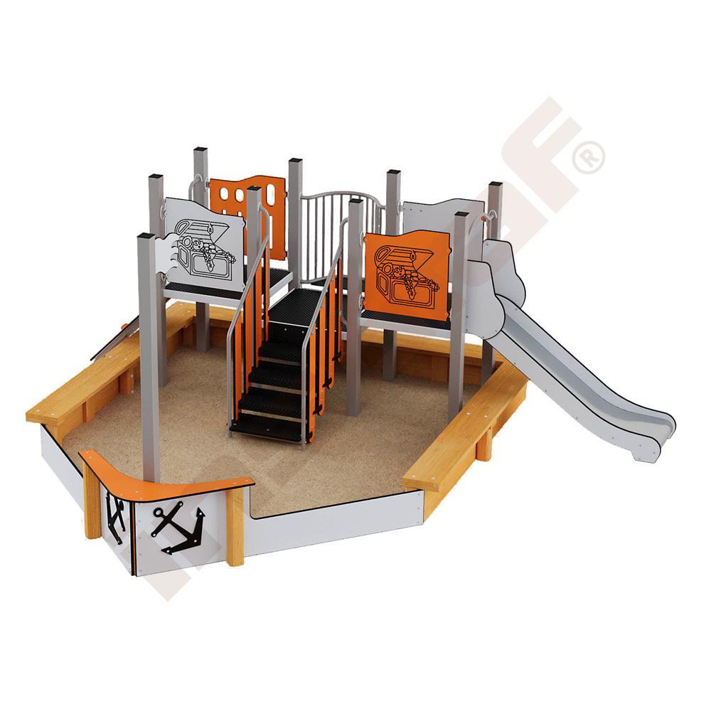 Loď Quadro Simple 12156, kov