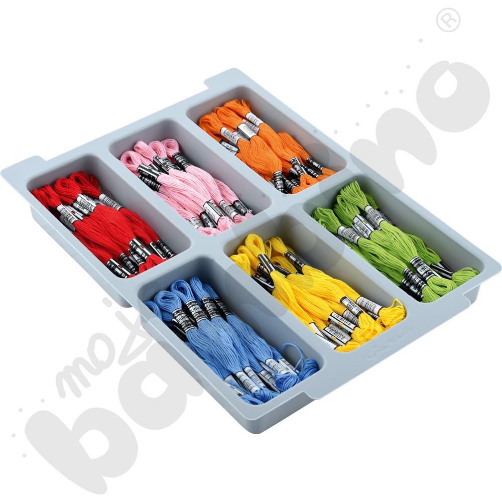 Wkład do pojemnika z 6 komorami