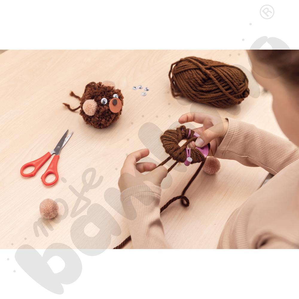 Zestaw pomponów, 24 szt.