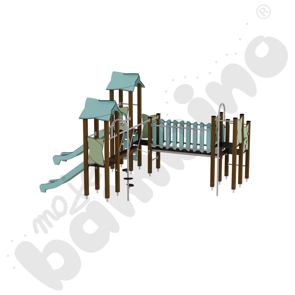 Zestaw Urbi 8, słupy drewniane C