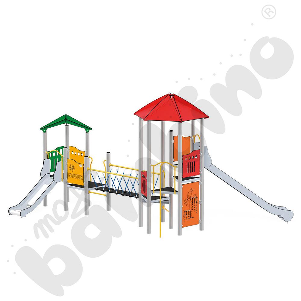 Orbis - baszta 9, metalowe słupy