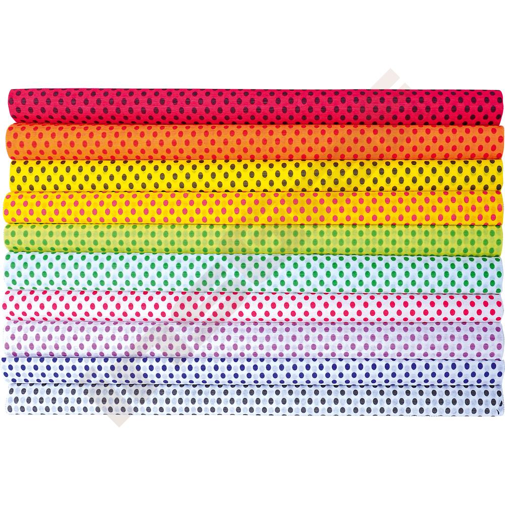 
Krepppapier-Set, Punkte

