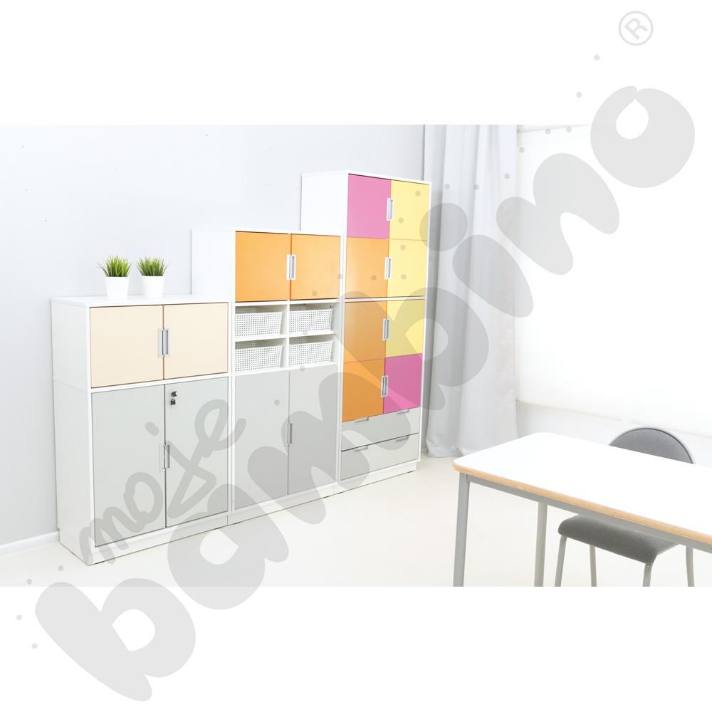 Quadro - zestaw 104, 90 st., biała skrzynia