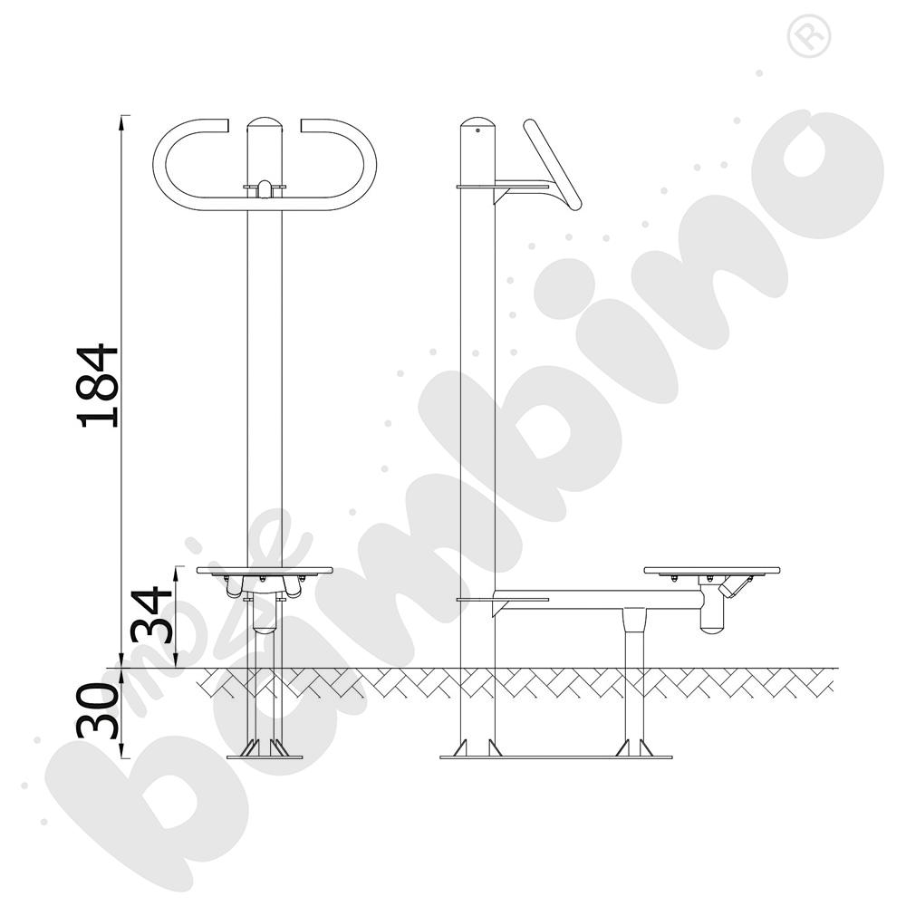 Twister - wolnostojący