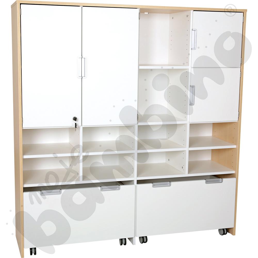 Quadro - zestaw 47, 90 st., skrzynia klon jasny