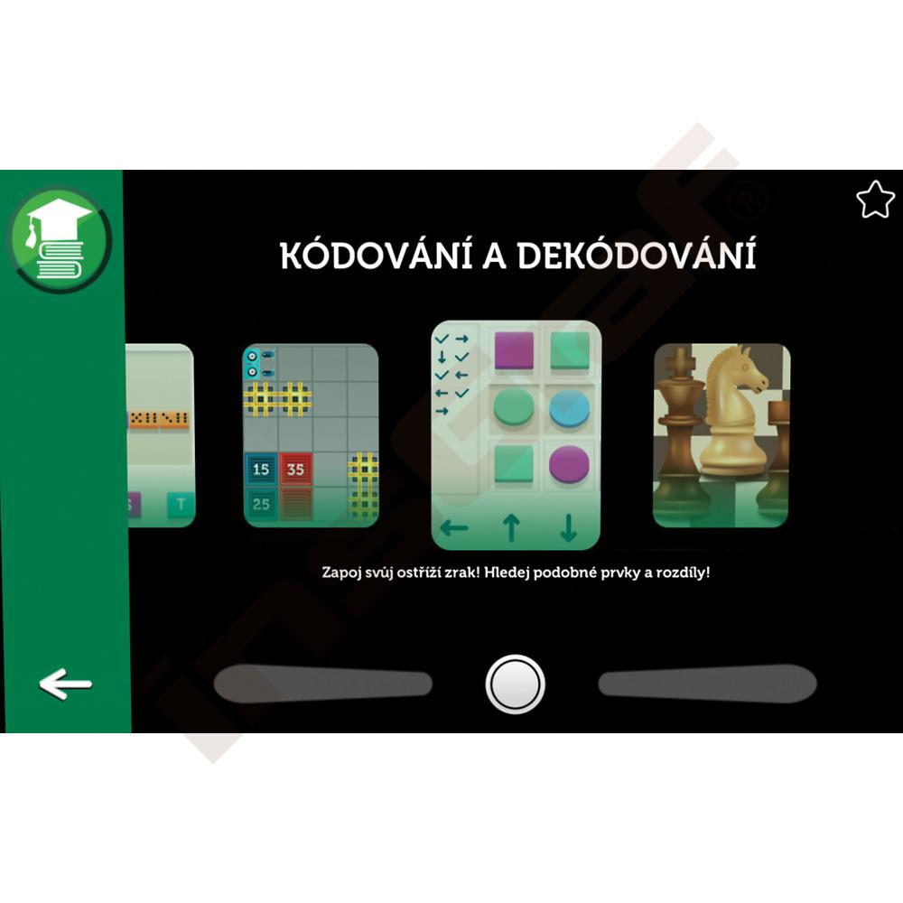 Sada Funkódování 2 - pro 1-3 třídu, ke Kouzelnému koberci Kinebi 5.0