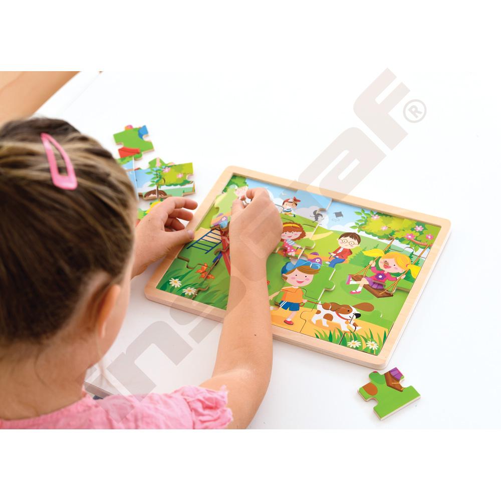 Puzzle roční období- jaro