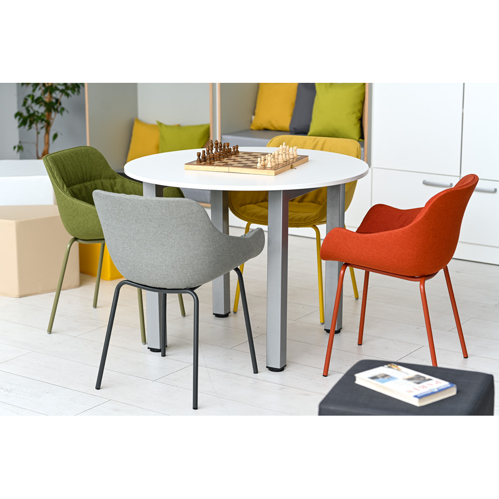 Konferenčný stolík Grande výška 76 cm - biely