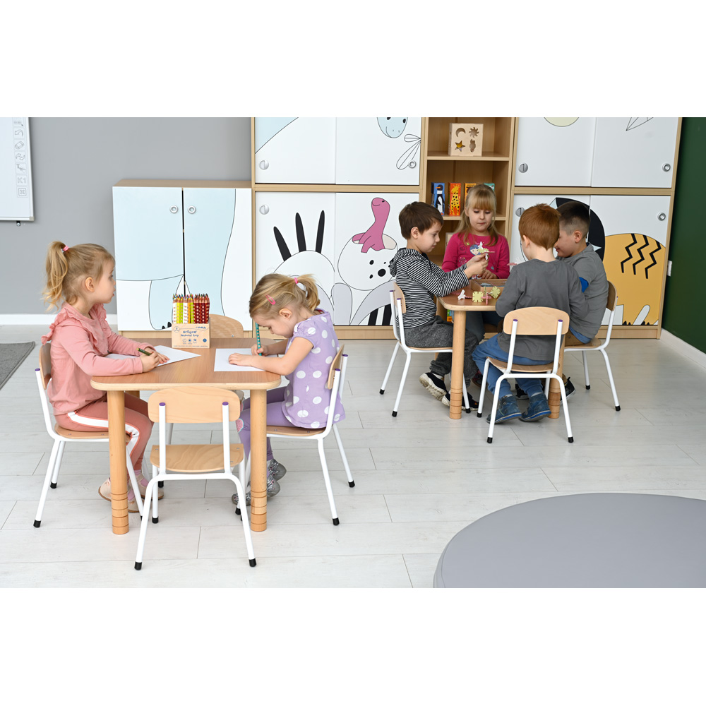 Stôl Flexi štvorcový 60 x 60 - buk