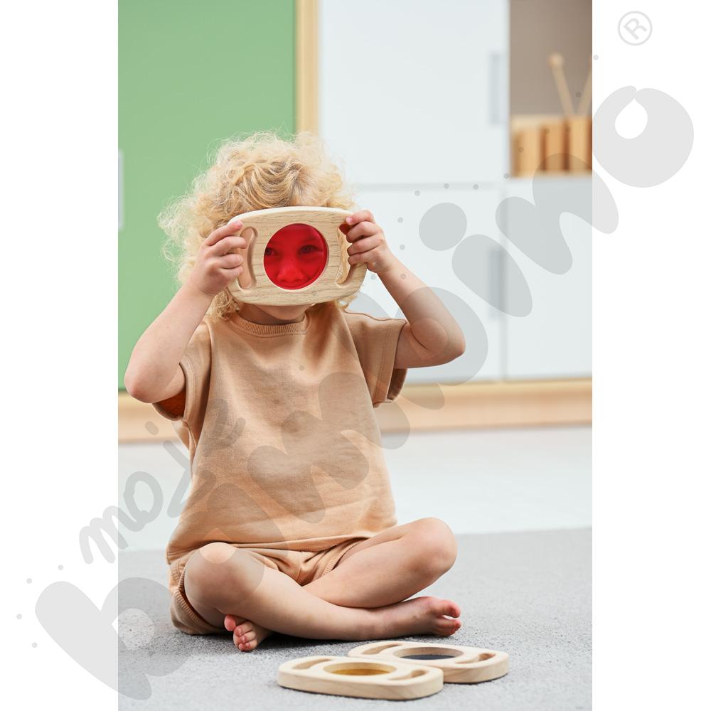 Barwne panele z uchwytem