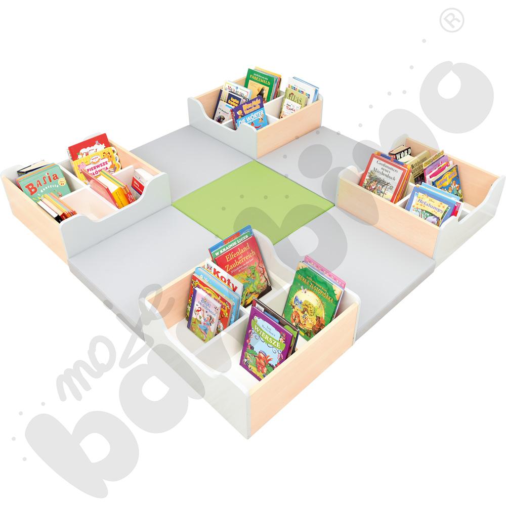 Quadro - zestaw 73, pojemnik klon jasny