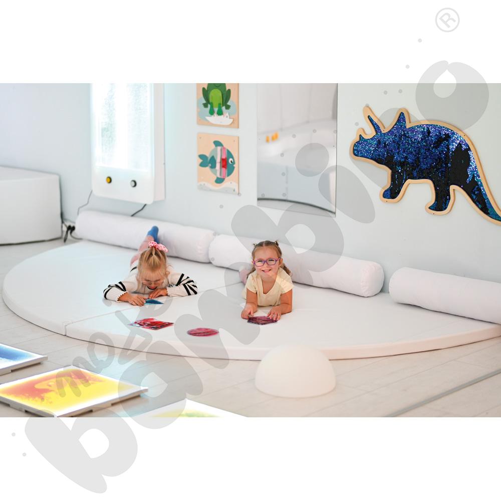 Materac składany, biały