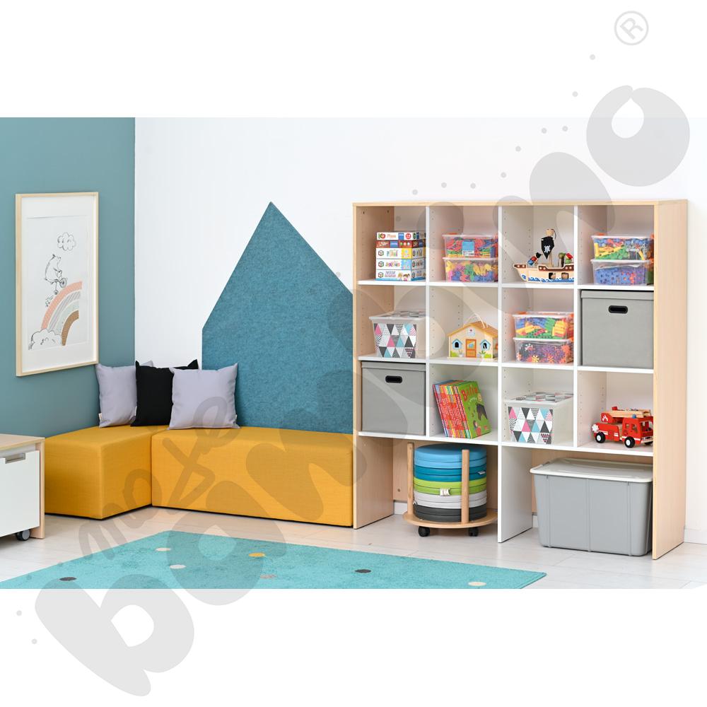 Quadro - regał wielofunkcyjny, klon jasny