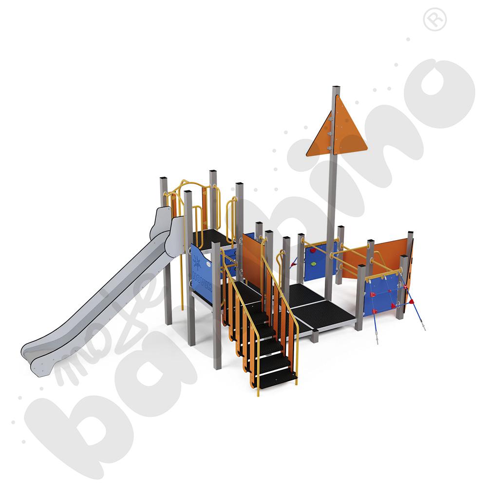 Quadro - zestaw 12454, metalowe słupy