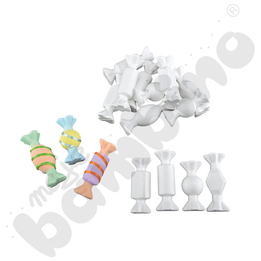 Cukierki styropianowe, 16 szt.