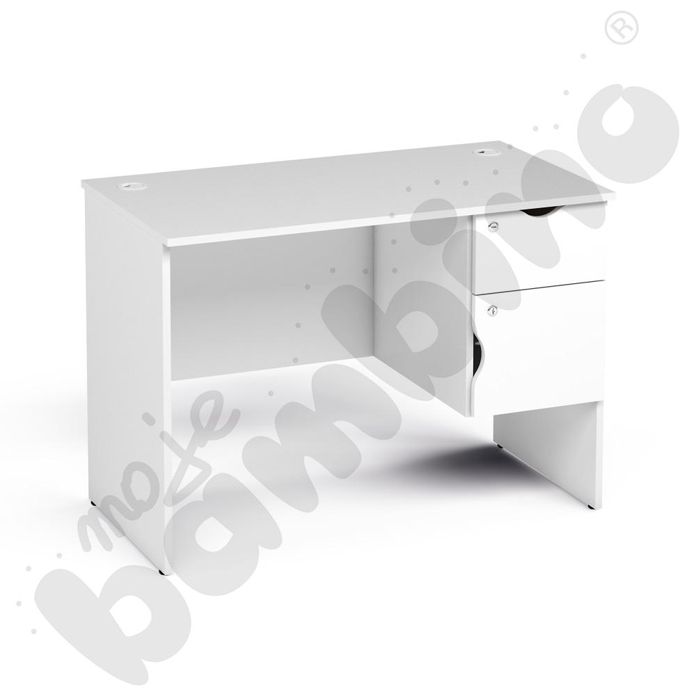 Biurko Feria, białe - korpus