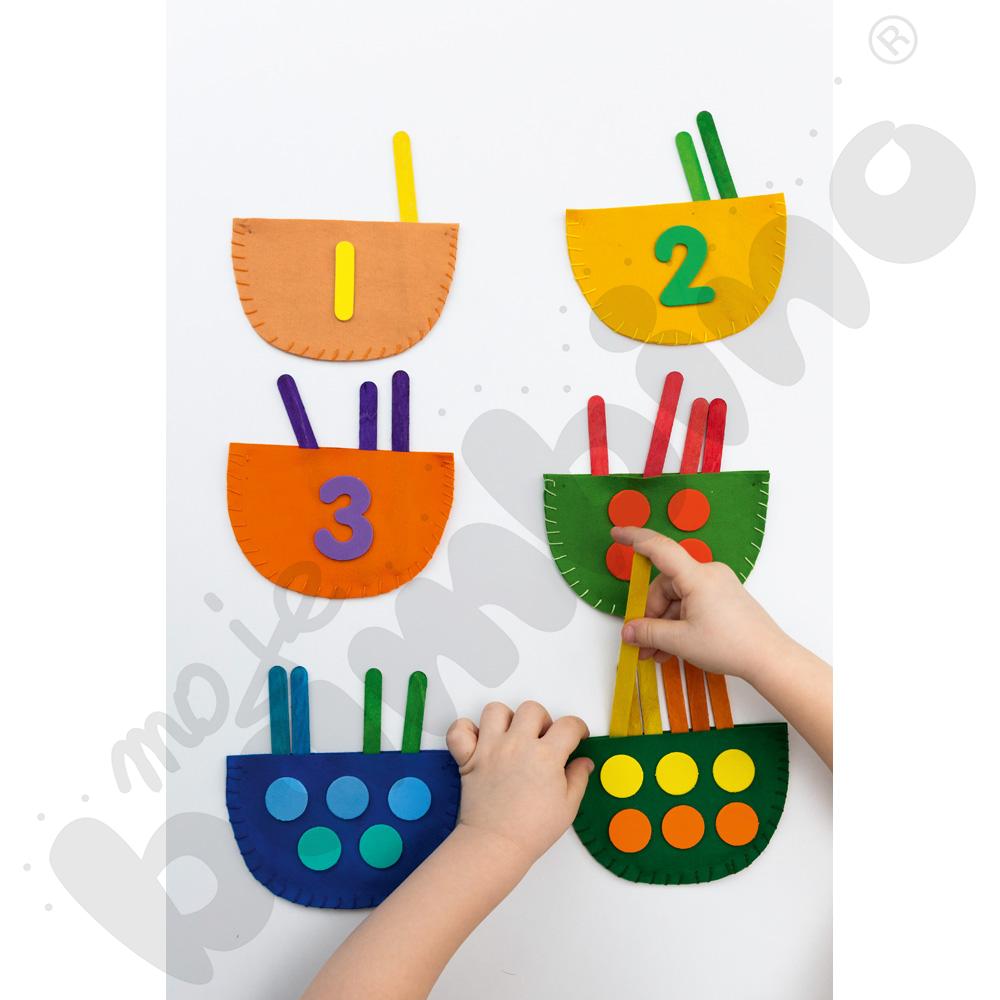 Patyczki kolorowe 11,5 cm, 1000 szt.