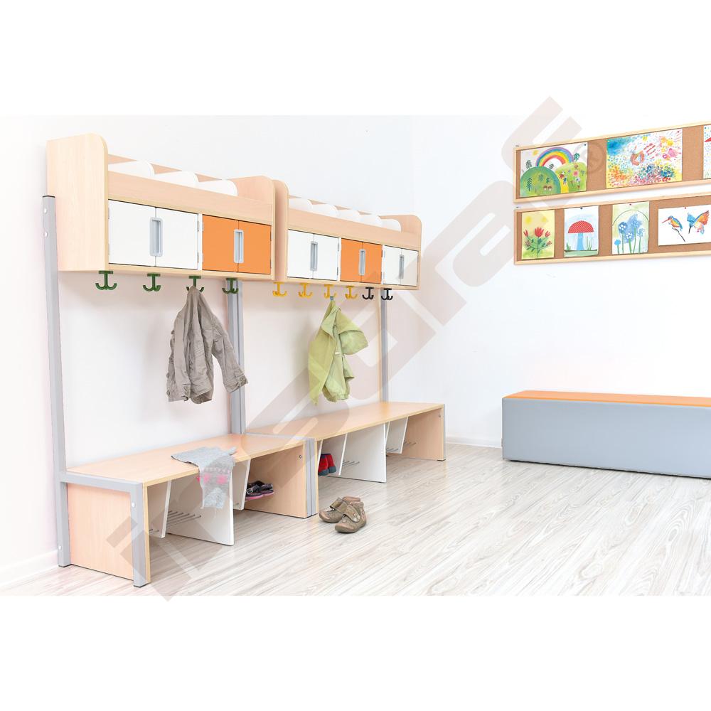 Quadro - šatna s konstrukcí 4, světlý javor
