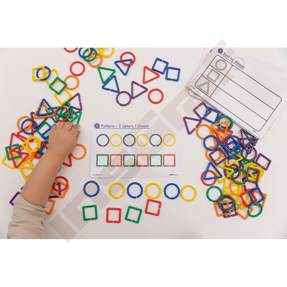 Geometrické tvary s úkoly 