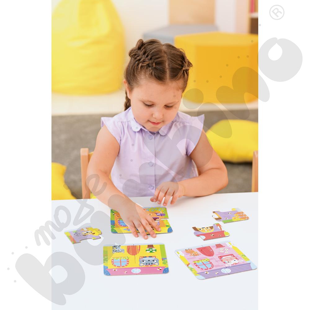 Kolekcja 4 gier edukacyjnych dla malucha