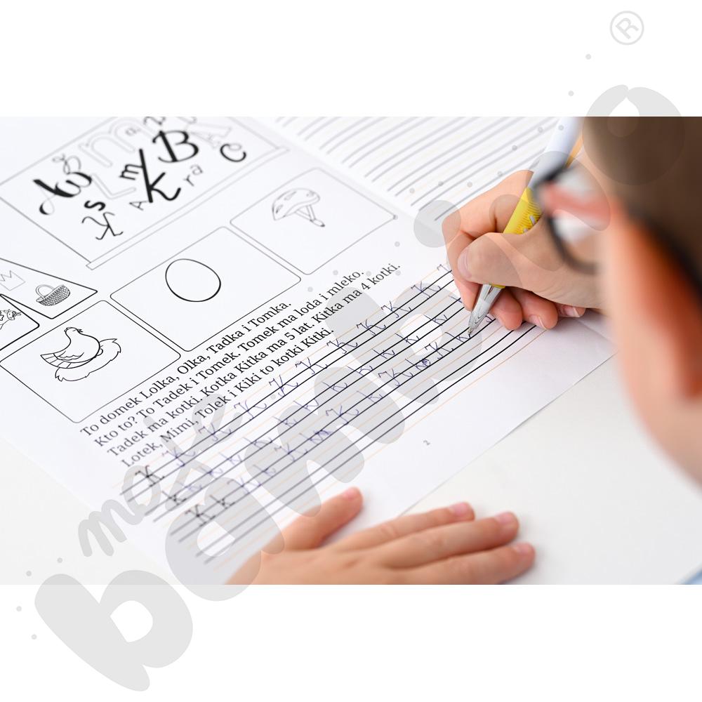 Zeszyty do kaligrafii, 3 części