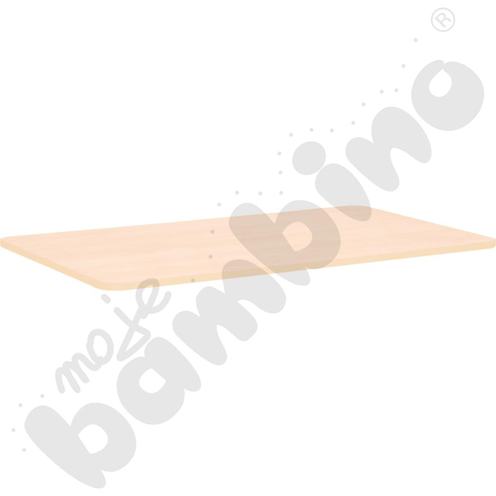 Blat Quadro klon jasny prostokątny, beżowe obrzeże