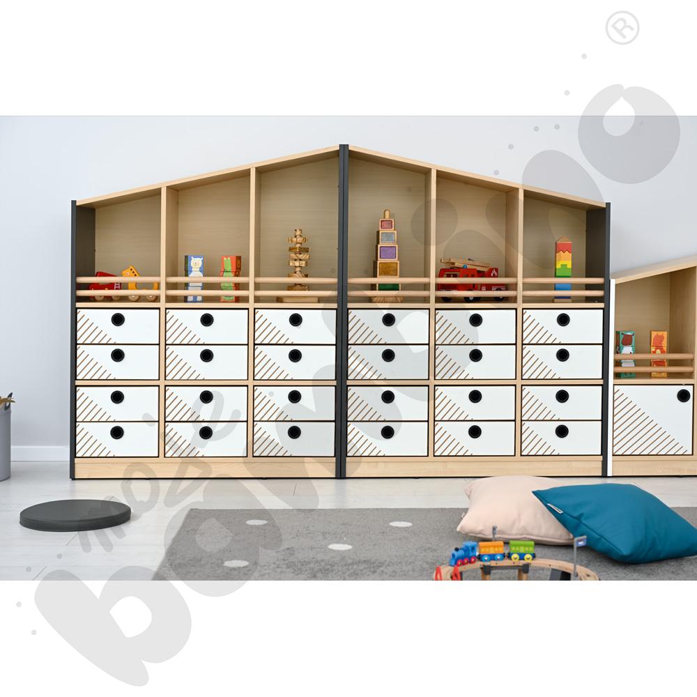 Szafka wysoka FLO lewa antracyt