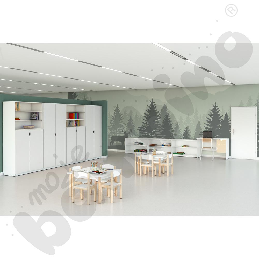 Szafka Feria z półkami mała, klon jasny