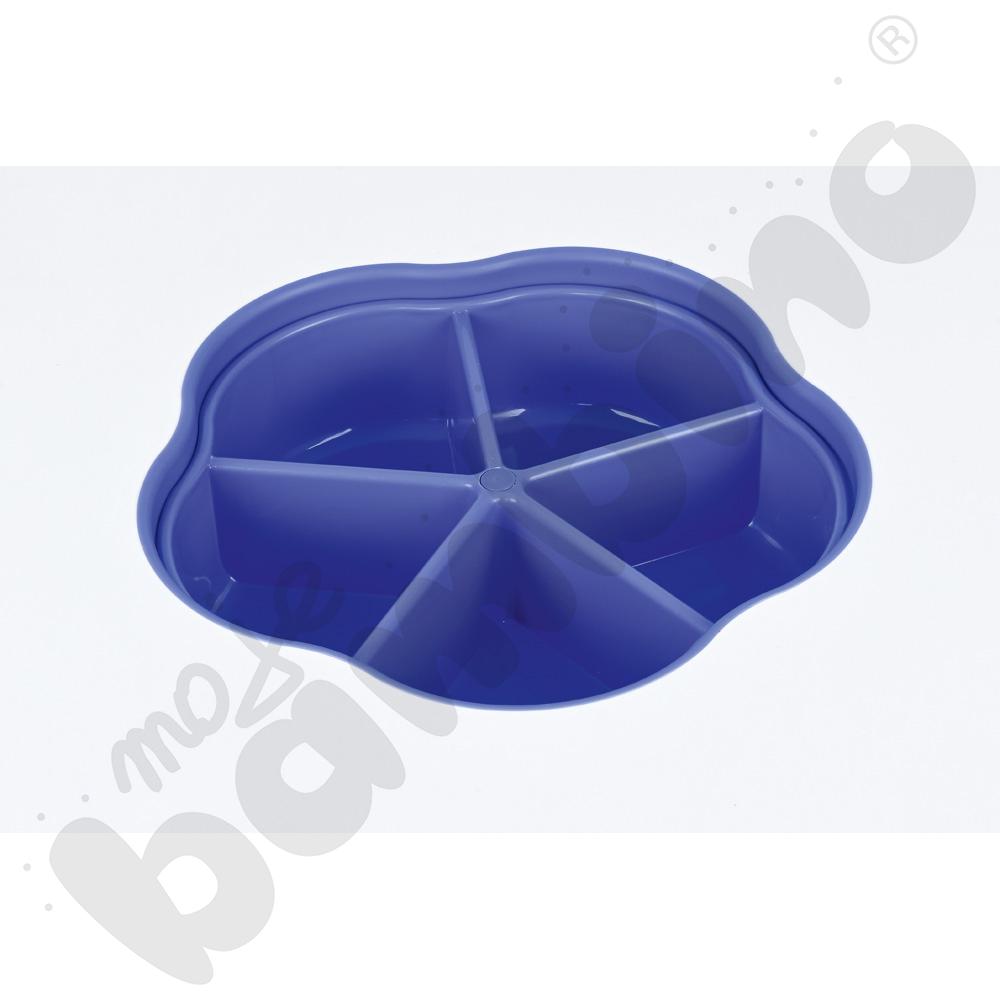 Stolik Pino z organizerem z regulowaną wysokością, rozm. 0-3 – niebieski