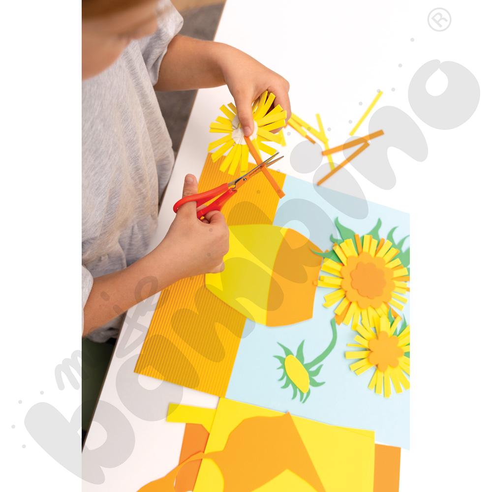 Piankowe arkusze, kolor mix żółty