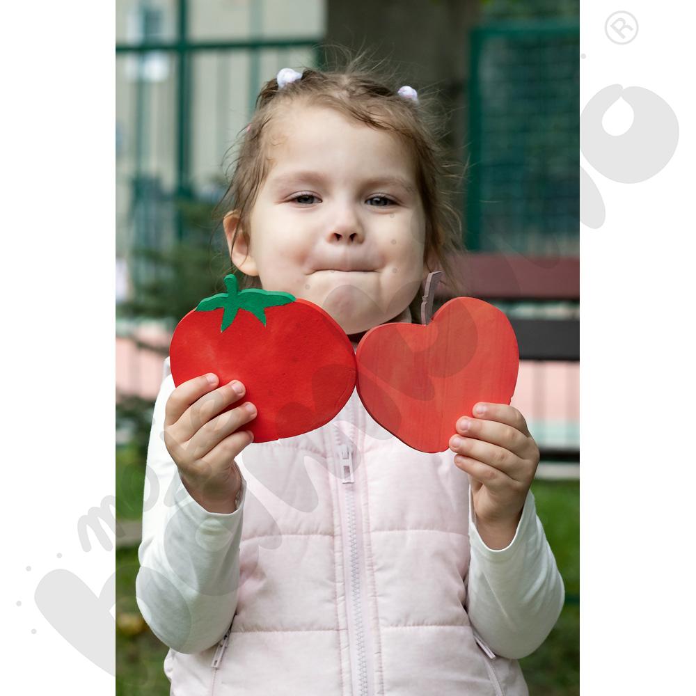 Piankowe kształty do ozdabiania - owoce, 40 szt.