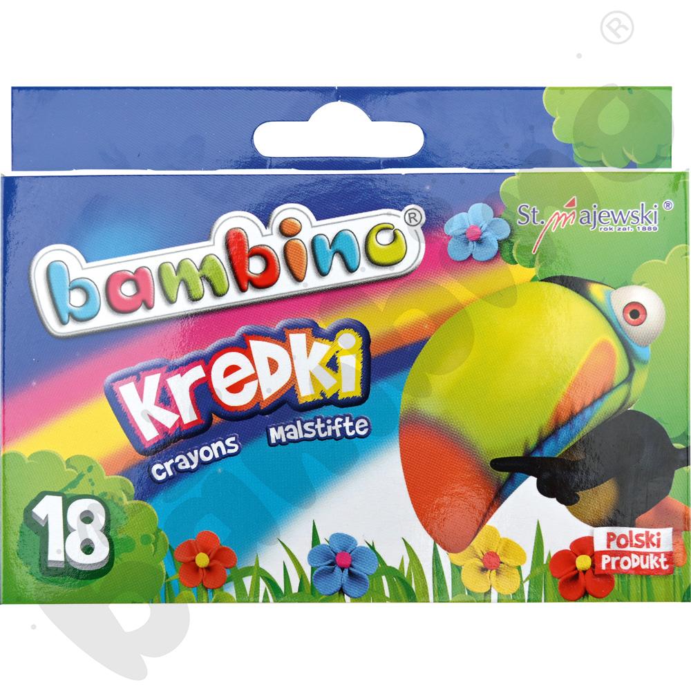 Kredki Bambino 18