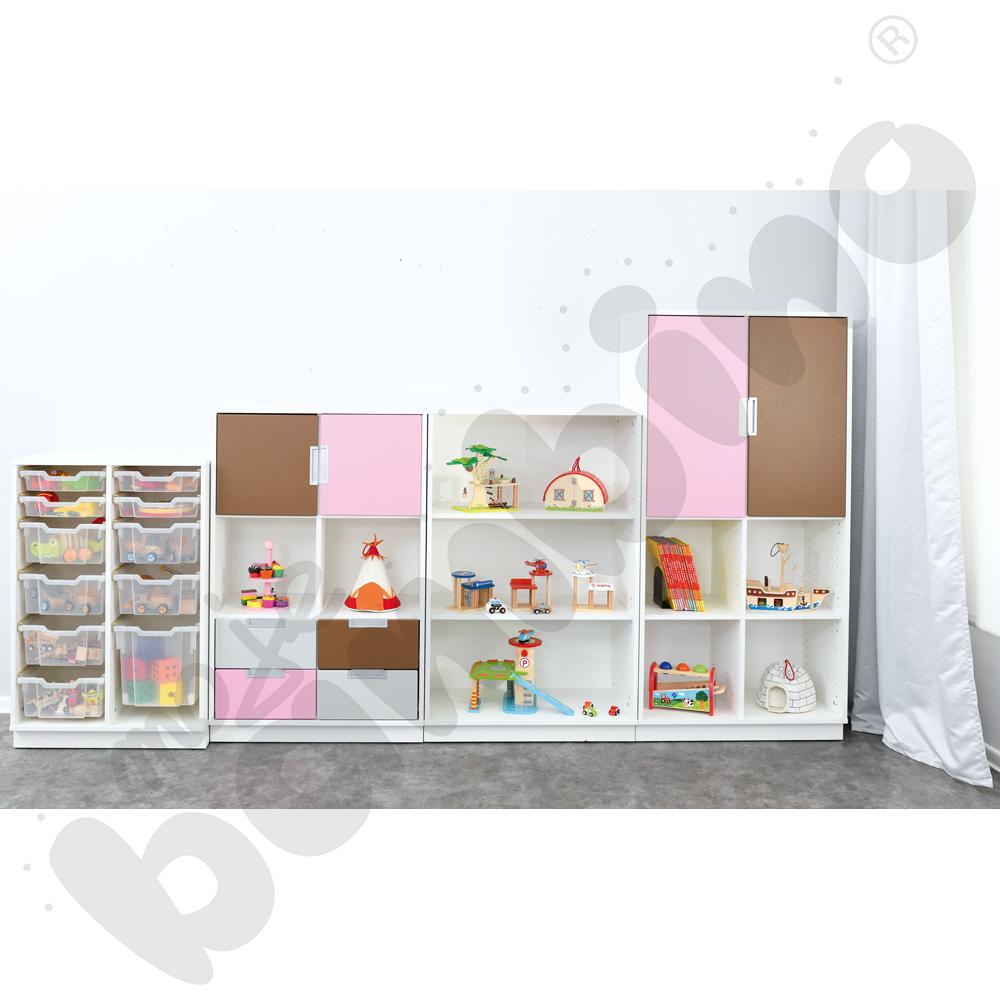 Quadro - zestaw 91, 90 st., biała skrzynia