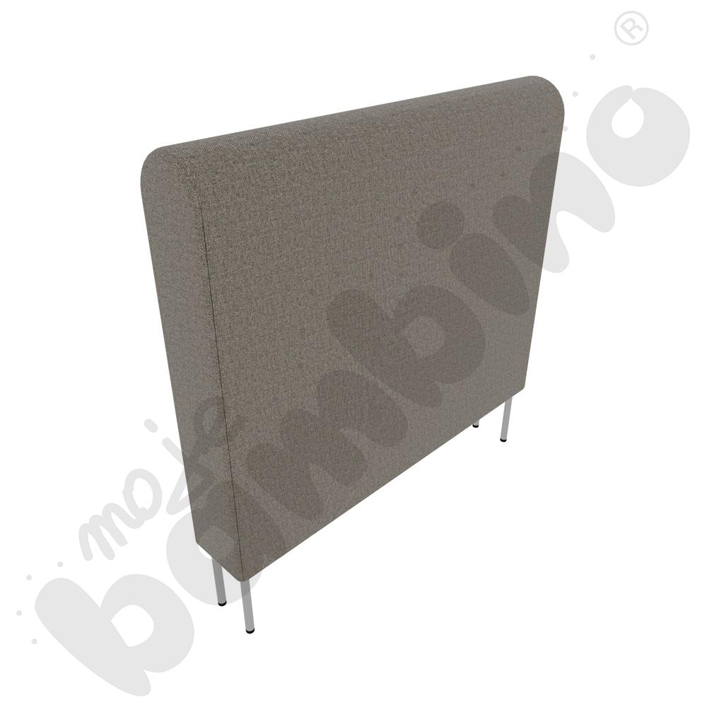 Moduł Versa 120x20x120 cm z plastikowymi stopkami, stelaż jasnoszary, tkanina RO37