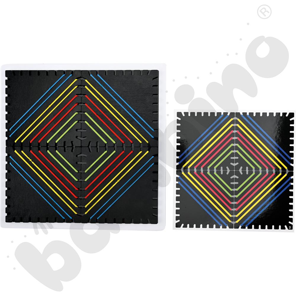 Magnetyczne tabliczki - ułóż wzór