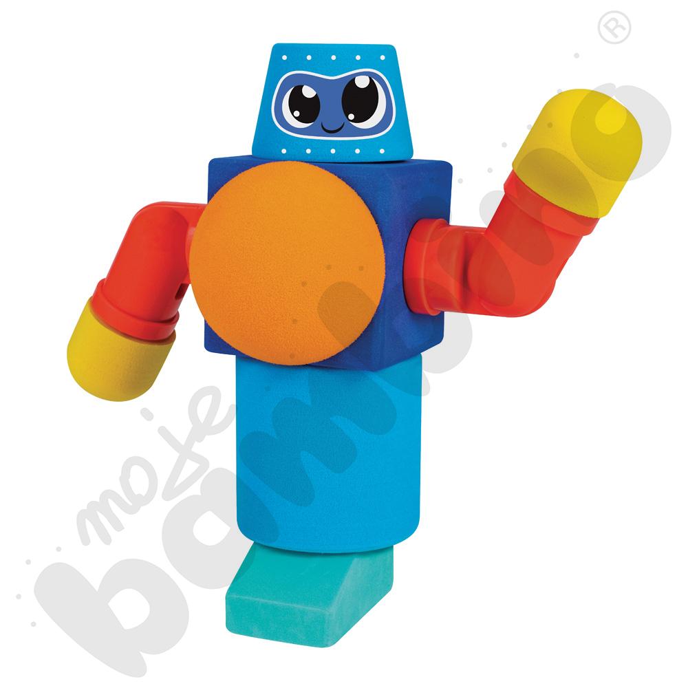 Blockaroo Robot - magnetyczne klocki piankowe, 10 elem.