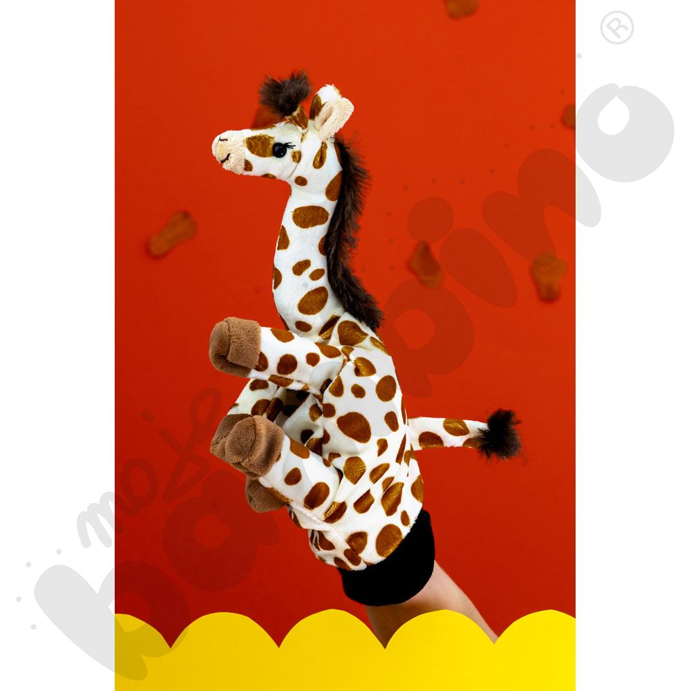 Rękawica pacynka – żyrafa