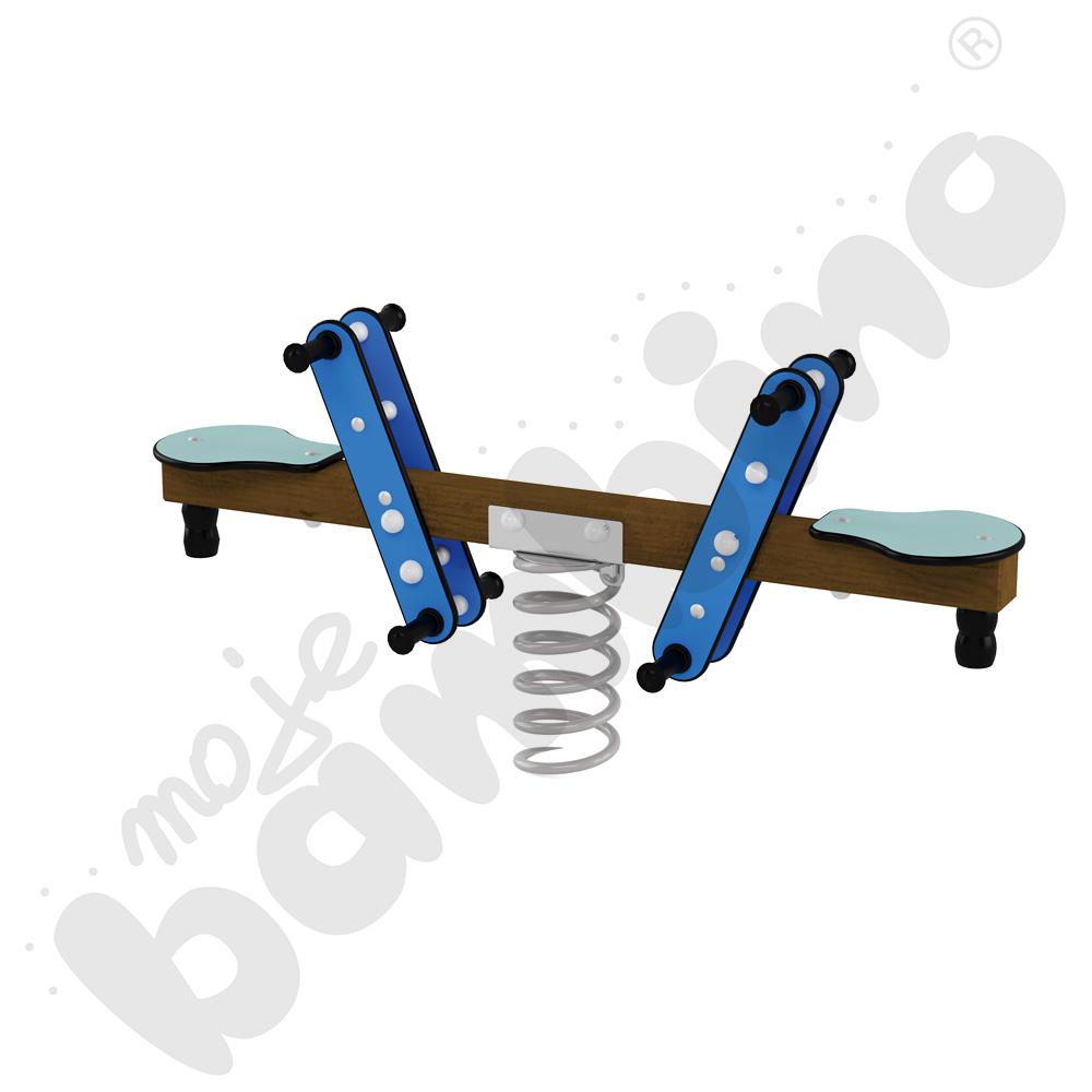 Ważka na sprężynie Urbi B na podstawie betonowej