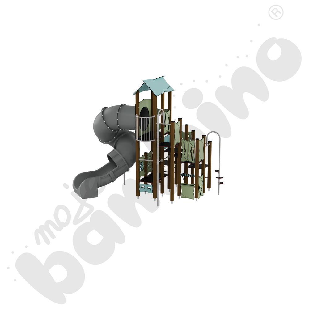 Zestaw Urbi 14, słupy drewniane C