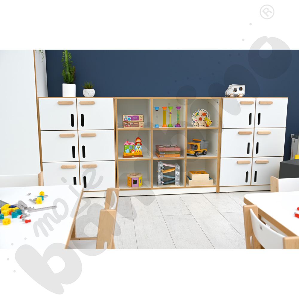 Średnia szafka NEA z 6 przegrodami