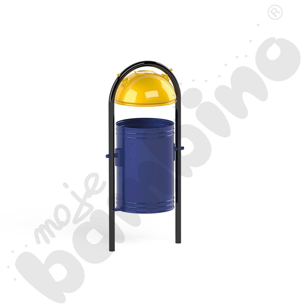 Kosz na śmieci z daszkiem