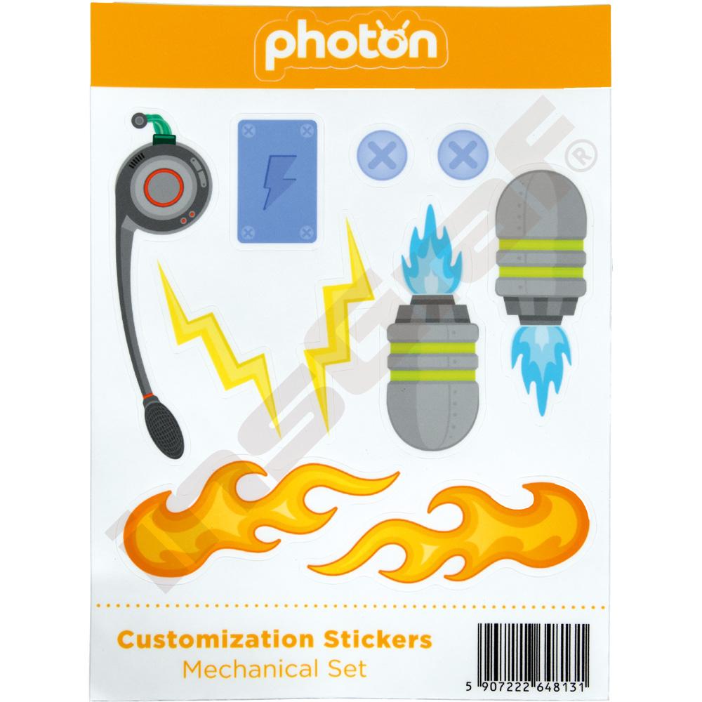 Samolepky pro personalizaci robota Photon - Sada 4v1