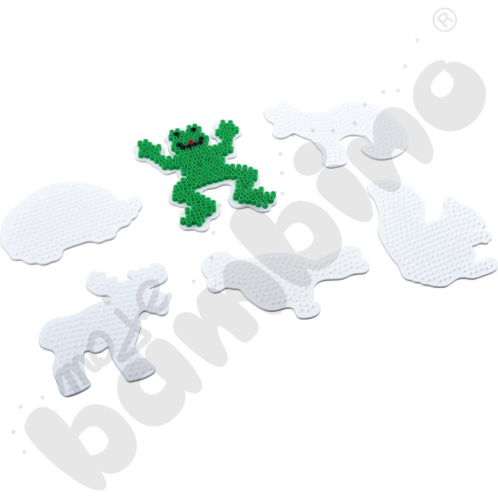 Podkładki do koralików NABBI® MIDI - zwierzątka, 6 szt.