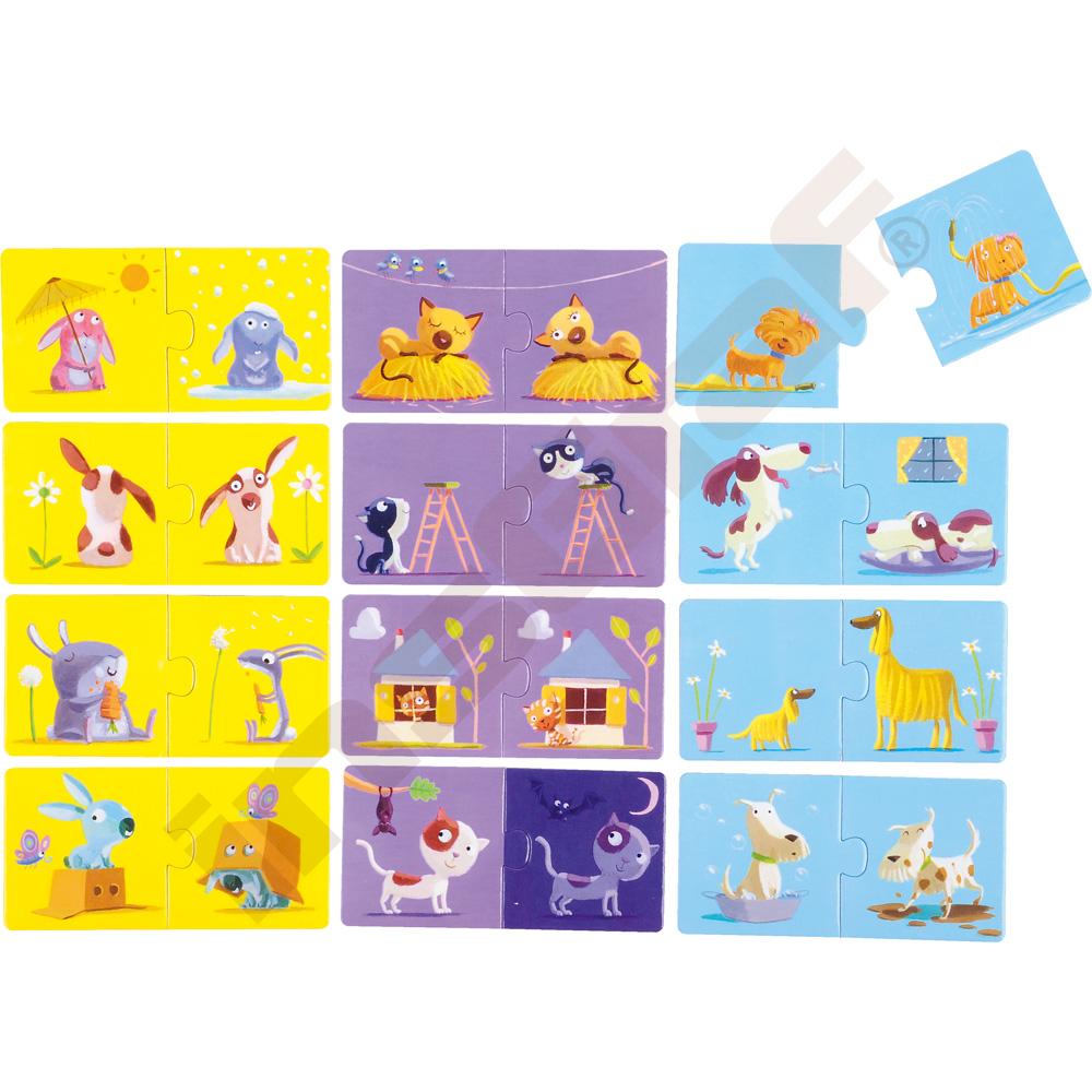 Puzzle duo - protiklady