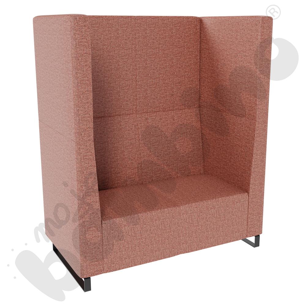 Sofa Universum 2-os. wys. 163 cm, 2 boki wysokie, tkanina RO11